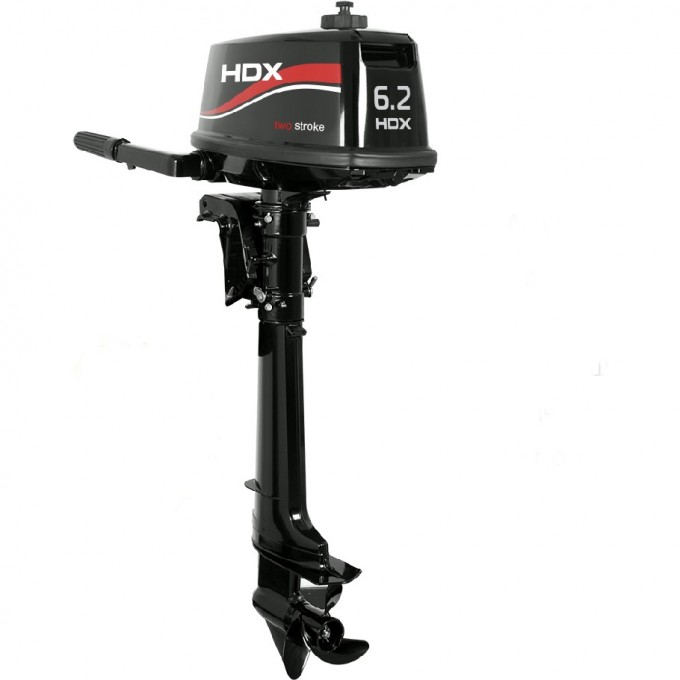 Лодочный мотор 2-х тактный HDX R SERIES T 6,2 BMS (с топливным баком 12л) 223689 Лодочный мотор 2-х тактный HDX R SERIES T 6,2 BMS (с топливным баком 12л) 223689